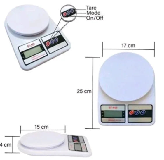 Balança Digital De Precisão Cozinha 10kg Nutrição E Dieta