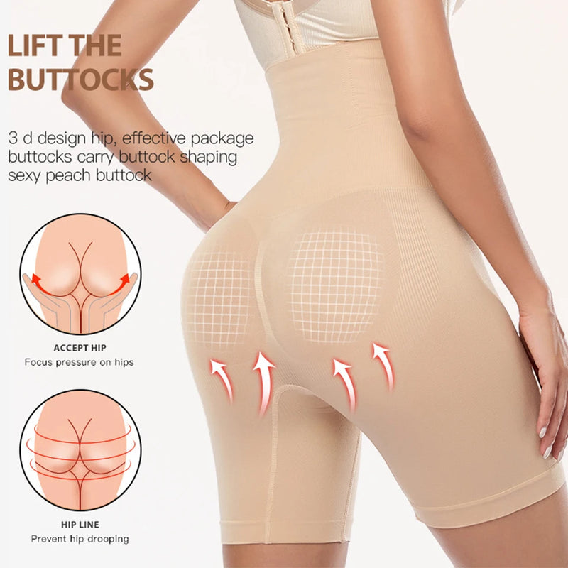 Cintura alta plana barriga cinto estiramento shapewear cintura bainha emagrecimento calcinha abdômen controle feminino corpo shaper modelagem cintas