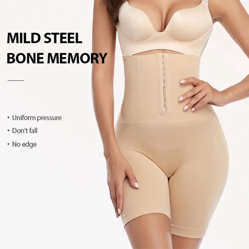 Cintura alta plana barriga cinto estiramento shapewear cintura bainha emagrecimento calcinha abdômen controle feminino corpo shaper modelagem cintas